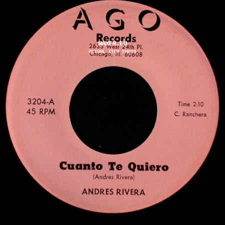 Andres Rivera - Un Engaño Mas / Cuanto Te Quiero side B