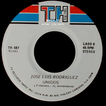 Jose Luis Rodriguez - Mujer / Unidos side B