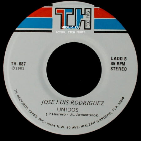 Jose Luis Rodriguez - Mujer / Unidos side B