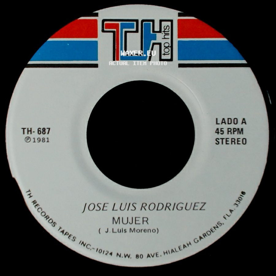 Jose Luis Rodriguez - Mujer / Unidos side A