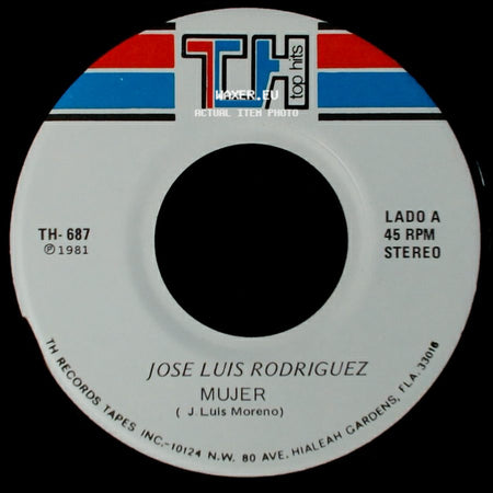 Jose Luis Rodriguez - Mujer / Unidos side A