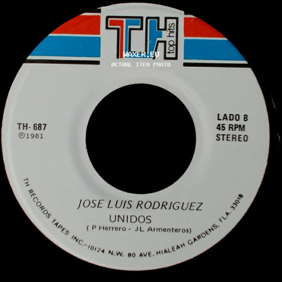 Jose Luis Rodriguez - Mujer / Unidos side B