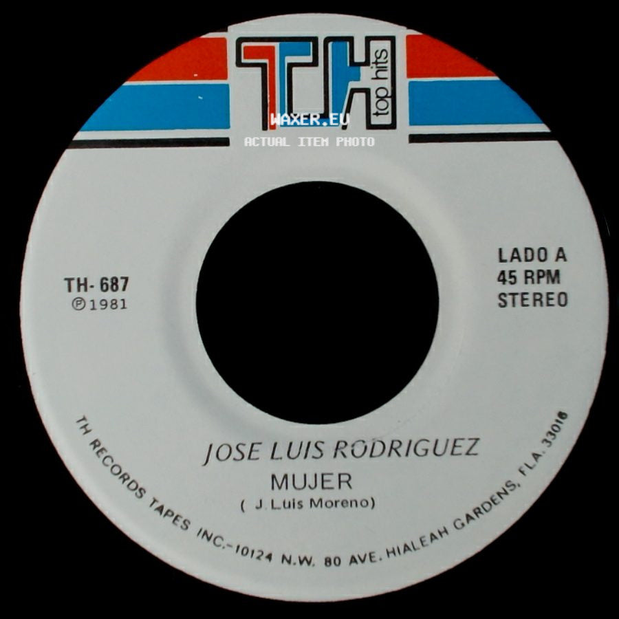 Jose Luis Rodriguez - Mujer / Unidos side A
