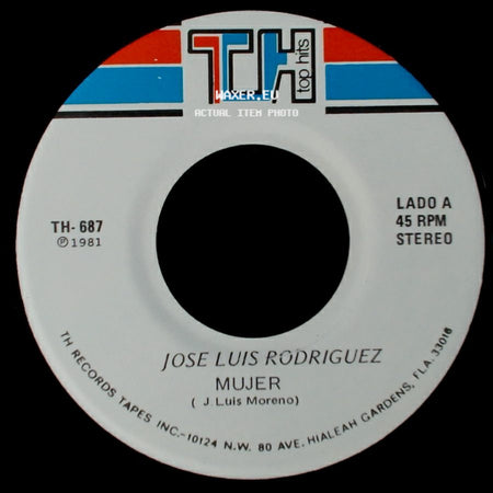 Jose Luis Rodriguez - Mujer / Unidos side A