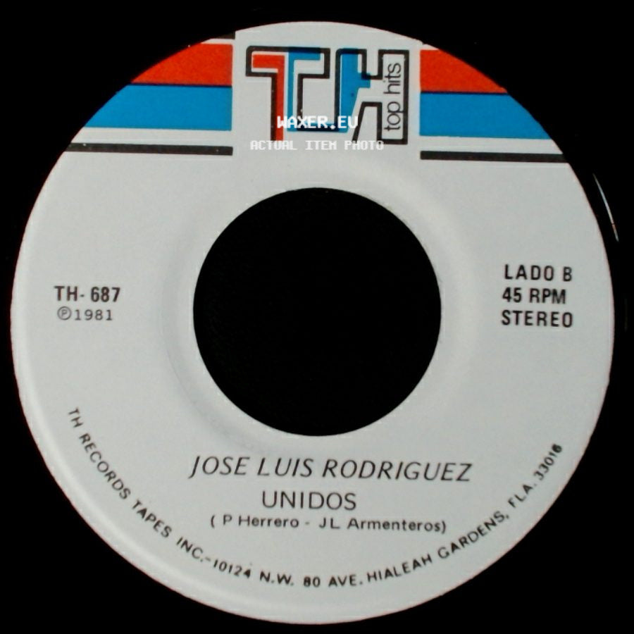 Jose Luis Rodriguez - Mujer / Unidos side B
