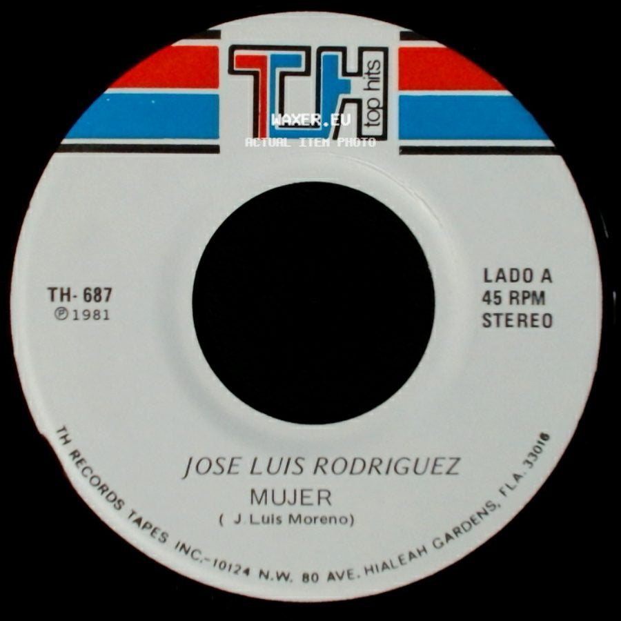 Jose Luis Rodriguez - Mujer / Unidos side A