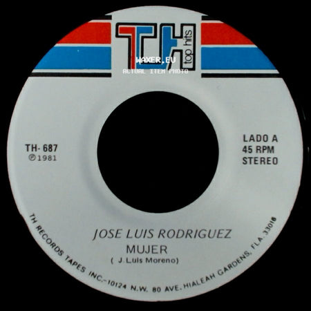 Jose Luis Rodriguez - Mujer / Unidos side A