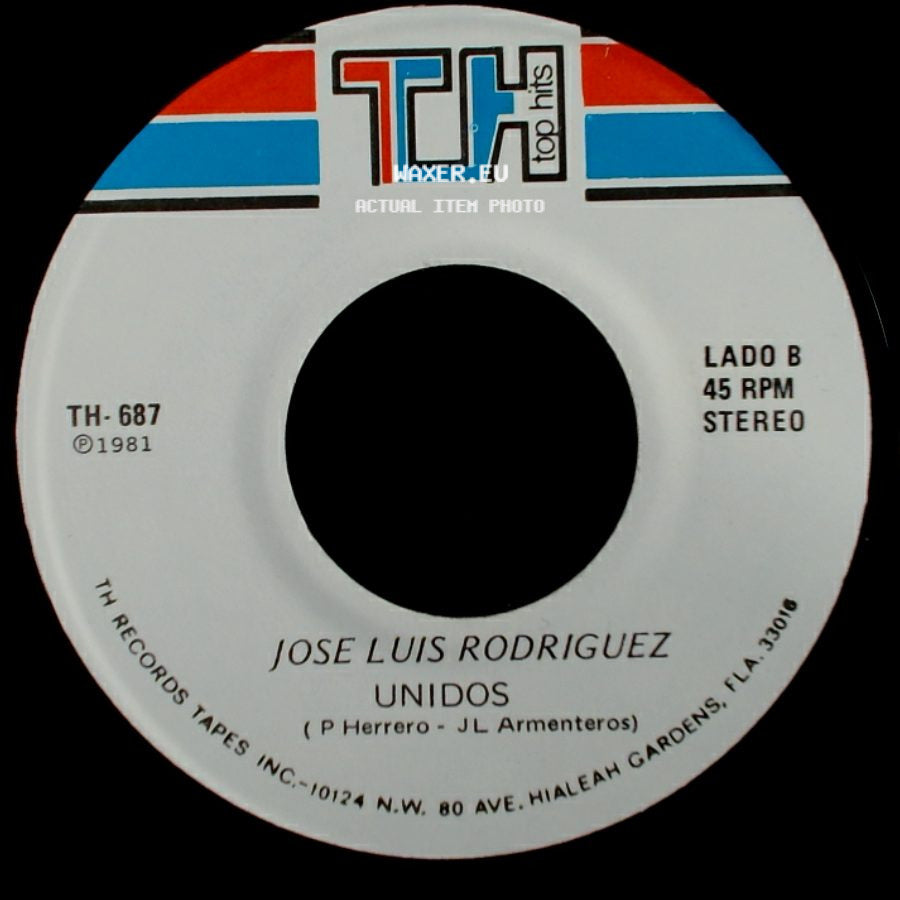 Jose Luis Rodriguez - Mujer / Unidos side B