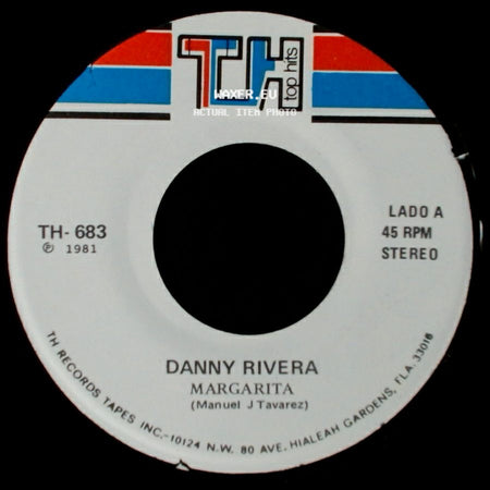 Danny Rivera - Margarita / Carta A Juan Morel side A