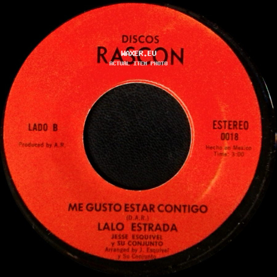 Jesse Esquivel Y Su Conjunto / Lalo Estrada Jesse Esquivel Y Su Conjunto - La Cobra / Me Gusto Estar Contigo side B