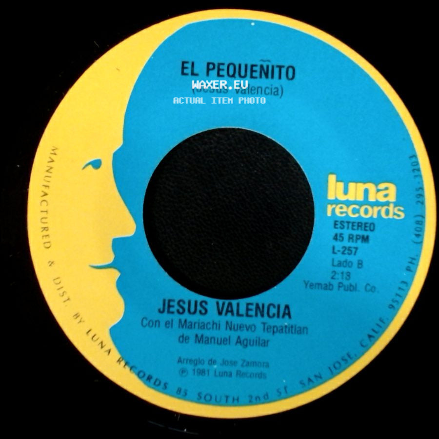 Jesus Valencia - Pajarillo Pajarillo / El Pequenito side B