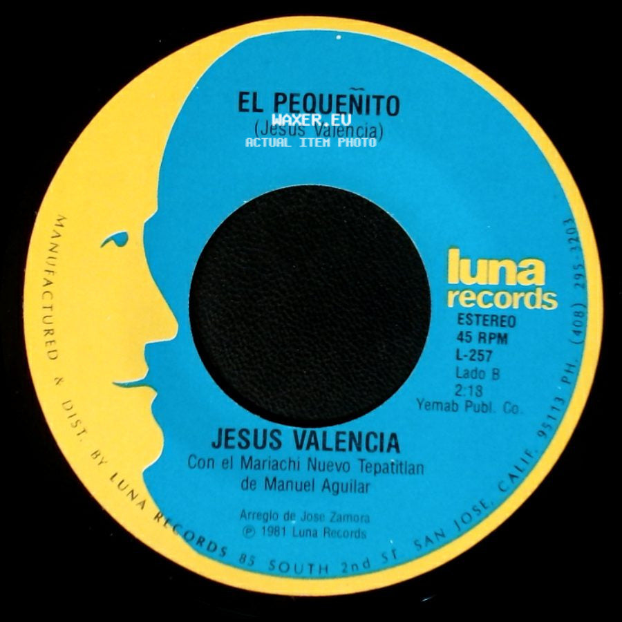 Jesus Valencia - Pajarillo Pajarillo / El Pequeñito side B