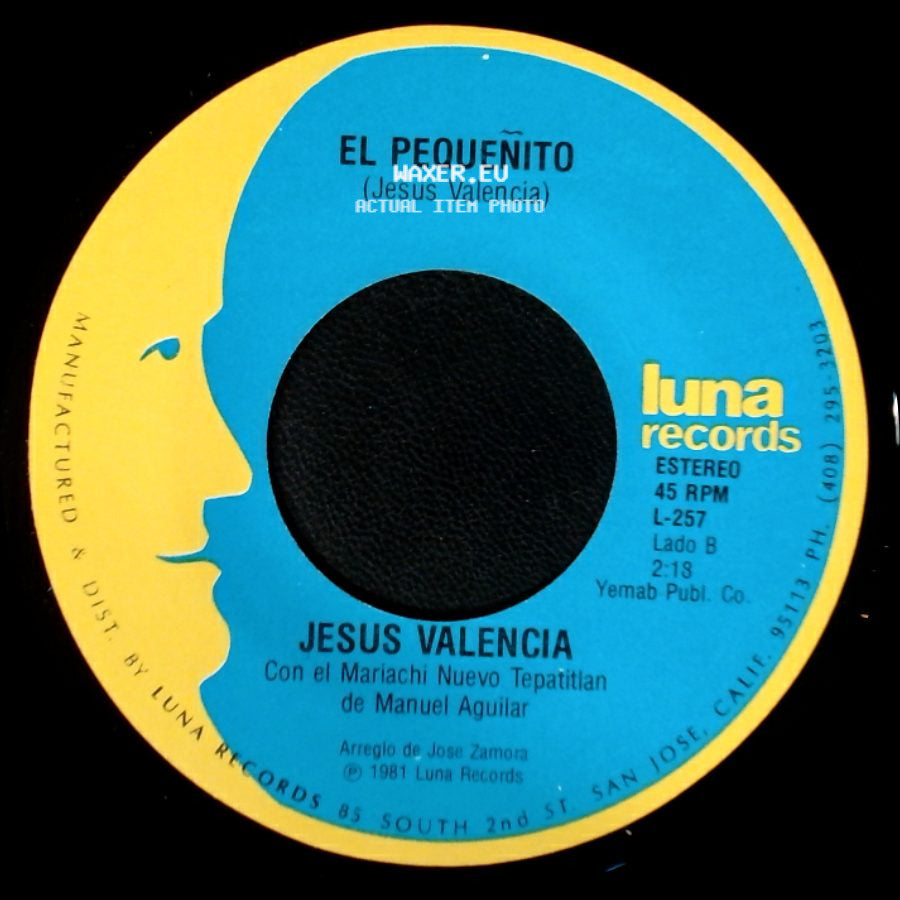 Jesus Valencia - Pajarillo Pajarillo / El Pequeñito side B