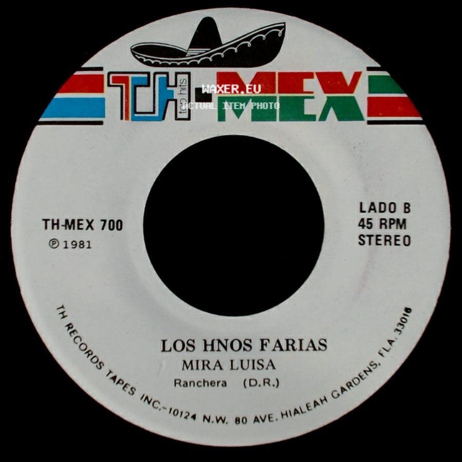 Los Hnos Farias - Las Seis Mancornadas / Mira Luisa side B