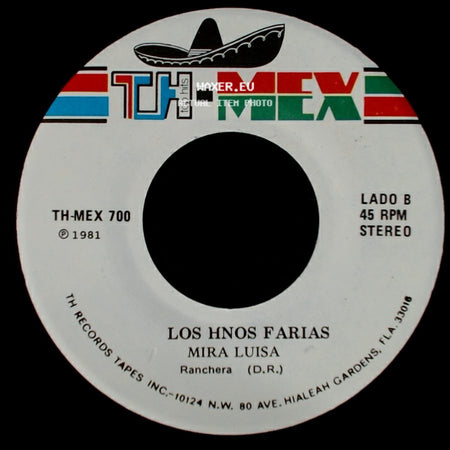 Los Hnos Farias - Las Seis Mancornadas / Mira Luisa side B