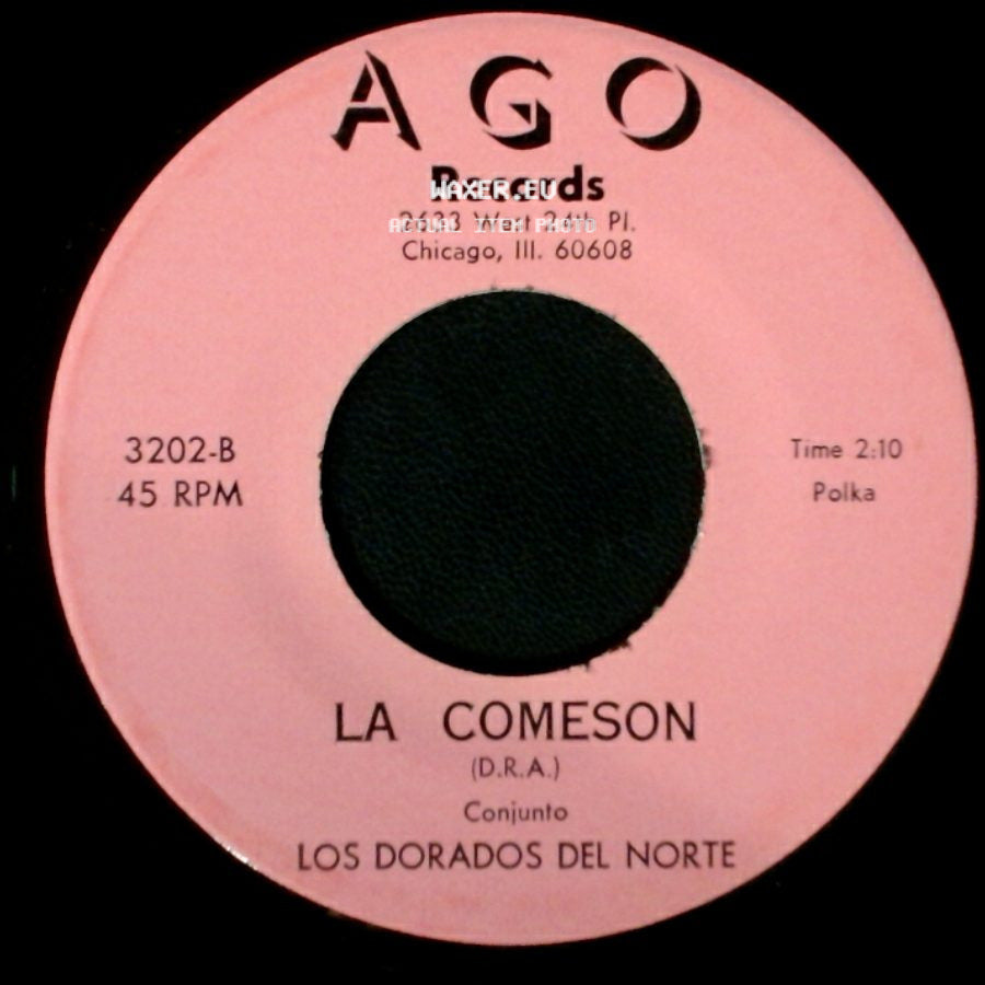 Los Dorados Del Norte - Dos Pasajes / La Comeson side B