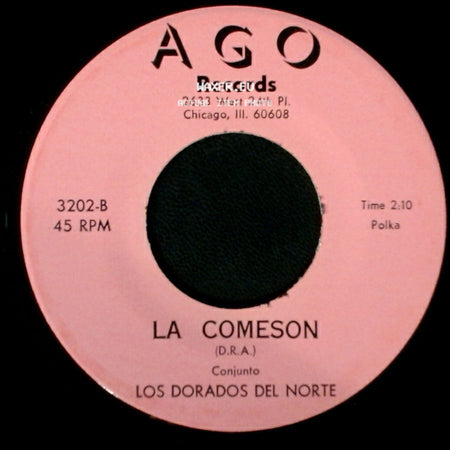 Los Dorados Del Norte - Dos Pasajes / La Comeson side B