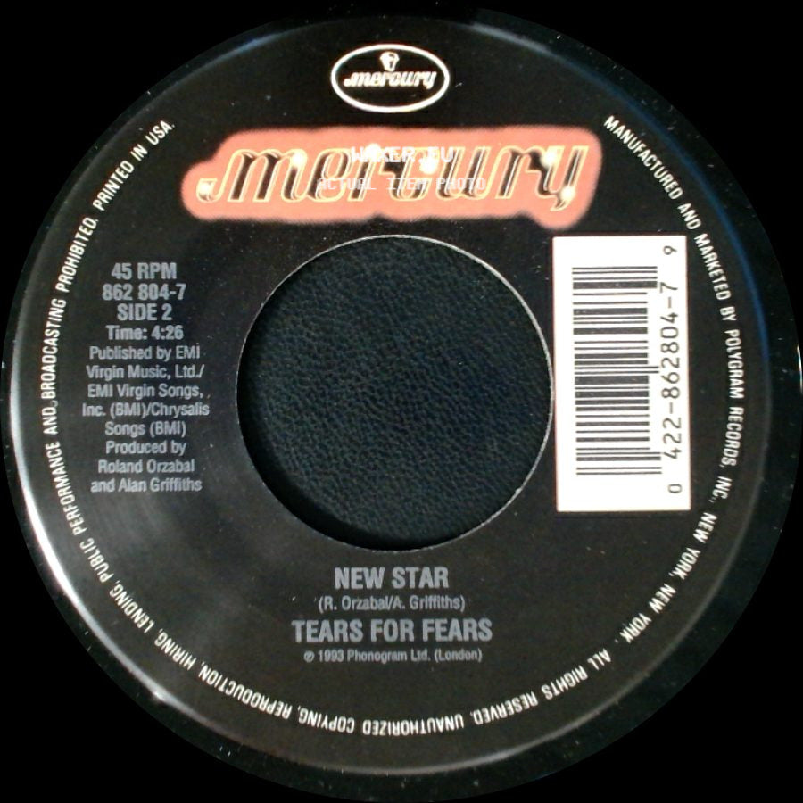 Tears For Fears - Goodnight Song / New Star side B