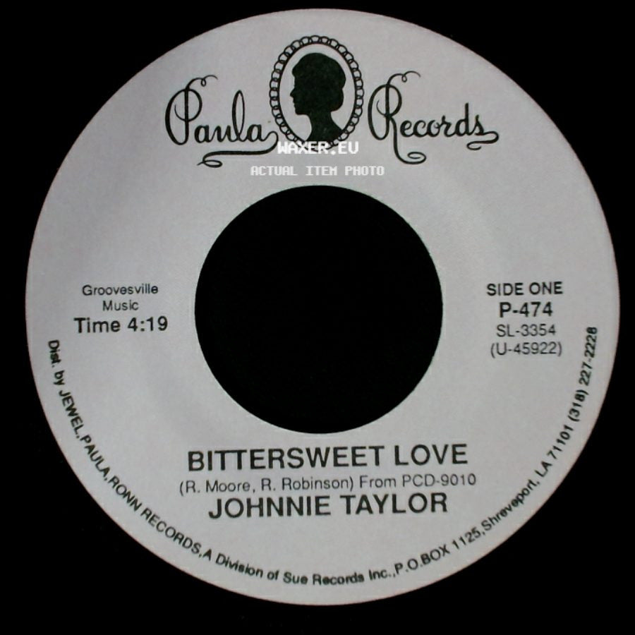 Johnnie Taylor - Bittersweet Love / Please Don't Stop The Music side A