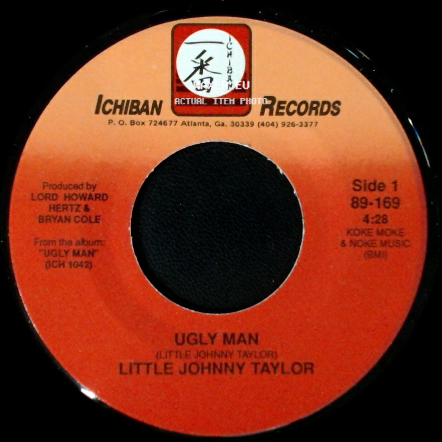 Little Johnny Taylor - Ugly Man / Have You Ever Been To Kansas City side A