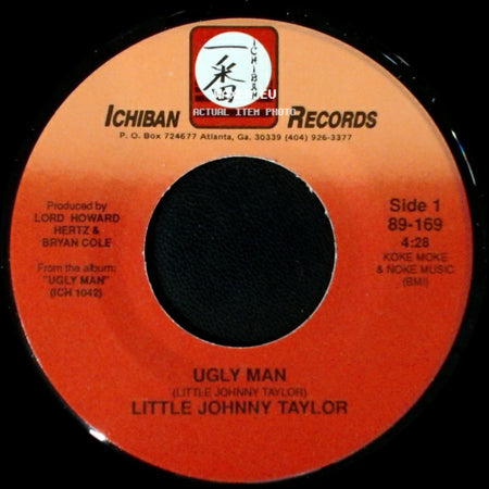 Little Johnny Taylor - Ugly Man / Have You Ever Been To Kansas City side A
