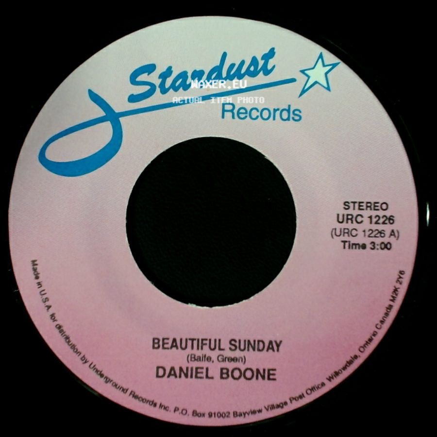 Shirley Temple / Daniel Boone - On The Good Ship Lollypop / Beautiful Sunday side B