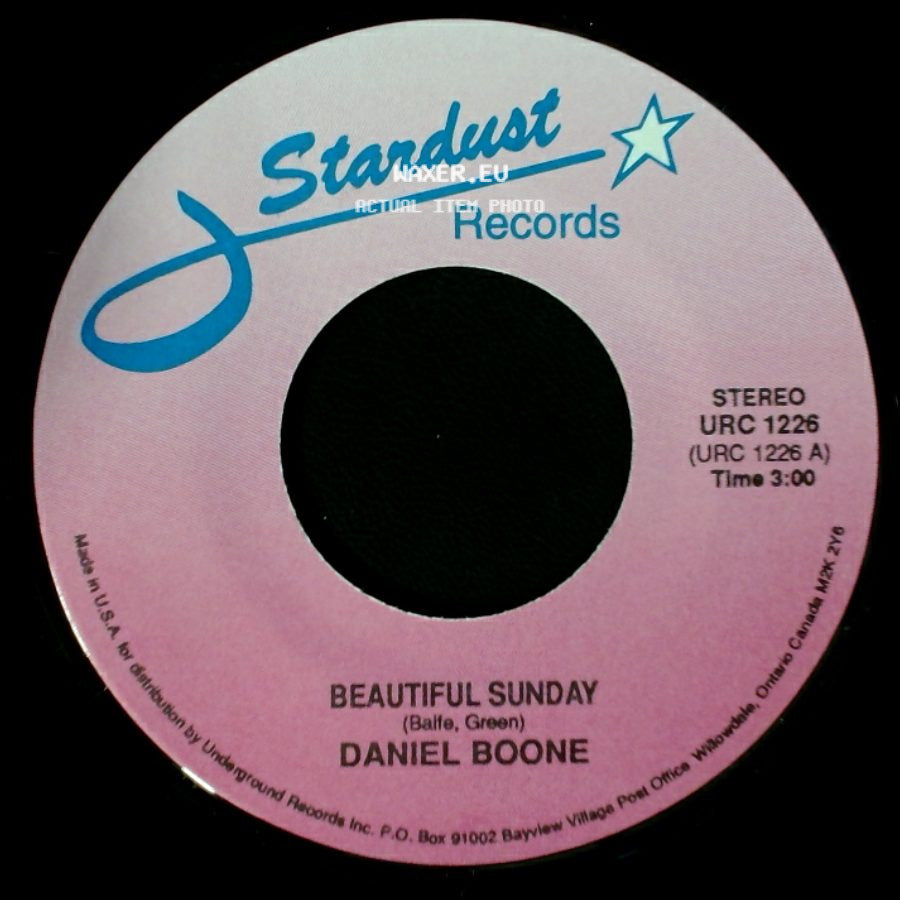 Shirley Temple / Daniel Boone - On The Good Ship Lollypop / Beautiful Sunday side B