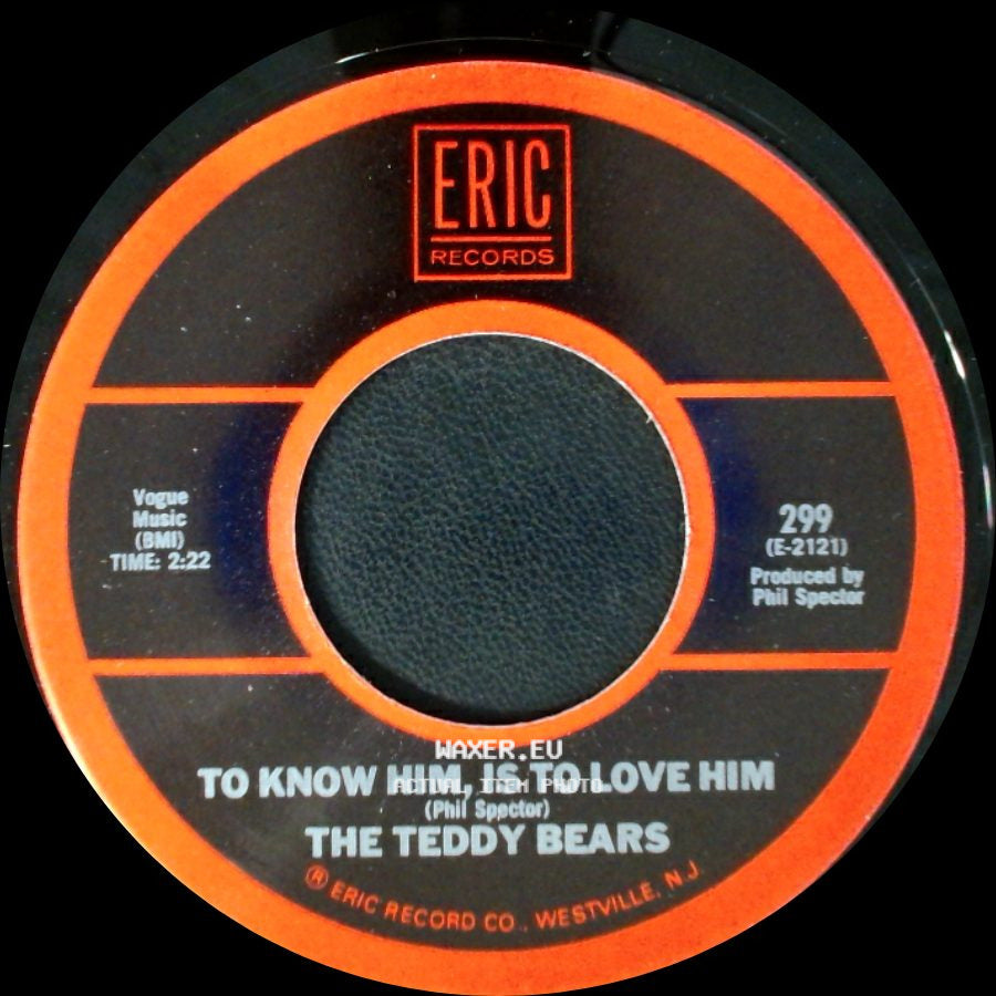 The Teddy Bears / Donnie Brooks - To Know Him, Is To Love Him / Mission Bell side A