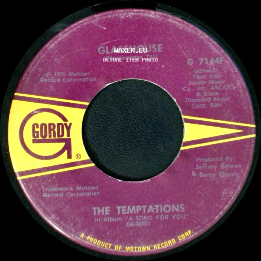 The Temptations - The Prophet / Glasshouse side B