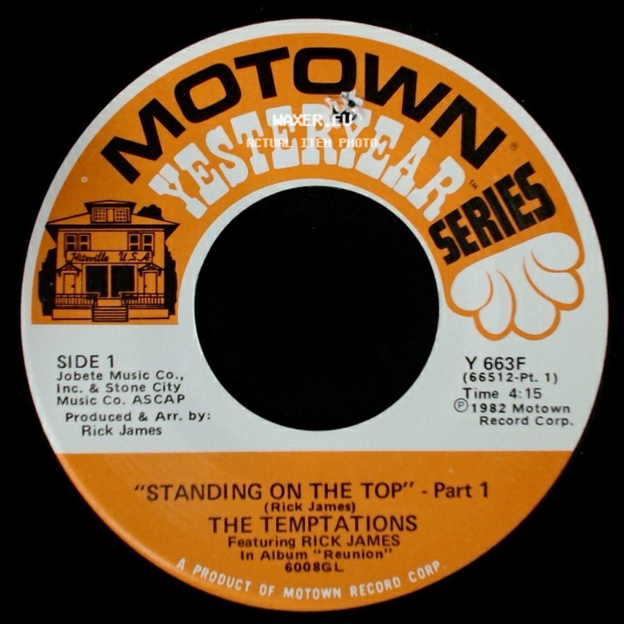 The Temptations - Standing On The Top - Part 1 / I've Never Been To Me side A