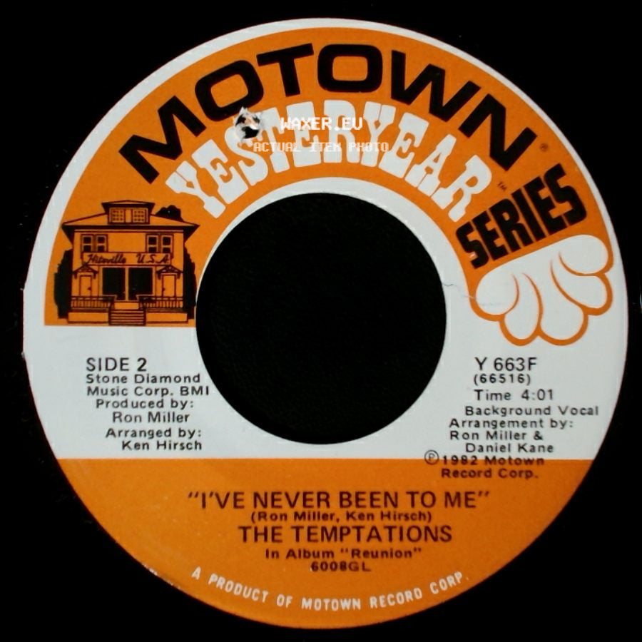 The Temptations - Standing On The Top - Part 1 / I've Never Been To Me side B