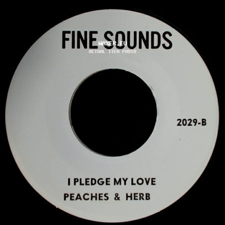 Peaches & Herb / The Crystals - I Pledge My Love / There's No Other Like My Baby side A