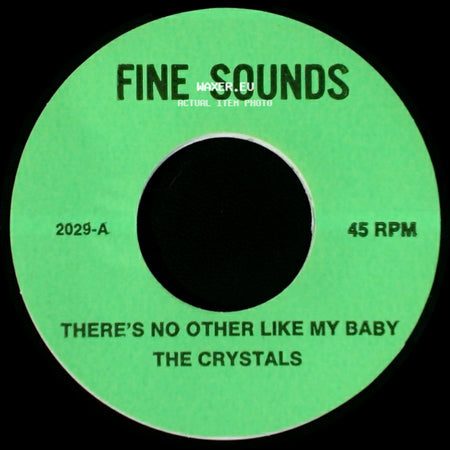 The Crystals / Peaches & Herb - There's No Other Like My Baby / I Pledge My Love side A