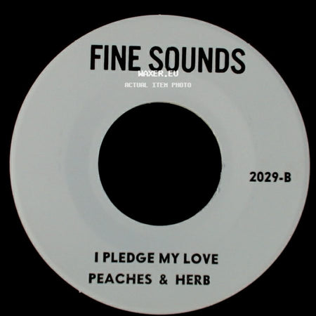 Peaches & Herb / The Crystals - I Pledge My Love / There's No Other Like My Baby side A