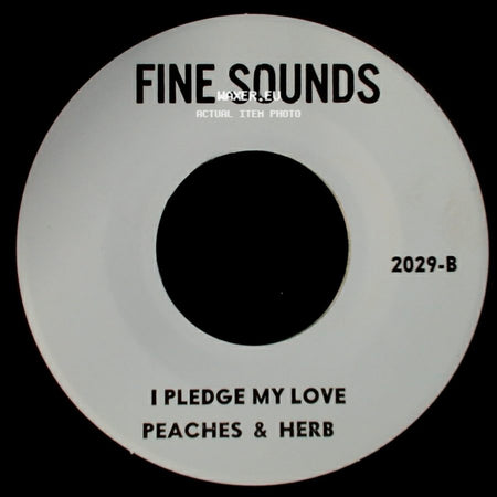 The Crystals / Peaches & Herb - There's No Other Like My Baby / I Pledge My Love side B