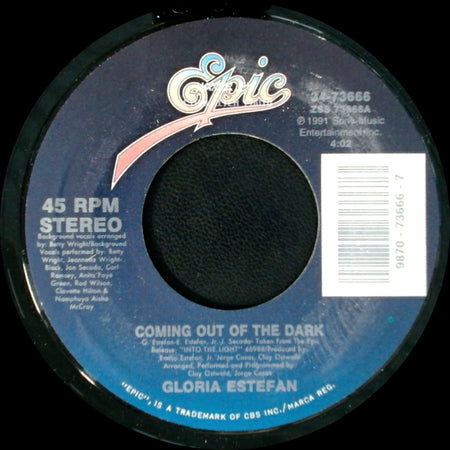Gloria Estefan - Coming Out Of The Dark / Desde La Oscuridad (Coming Out Of The Dark) Spanish Version side A