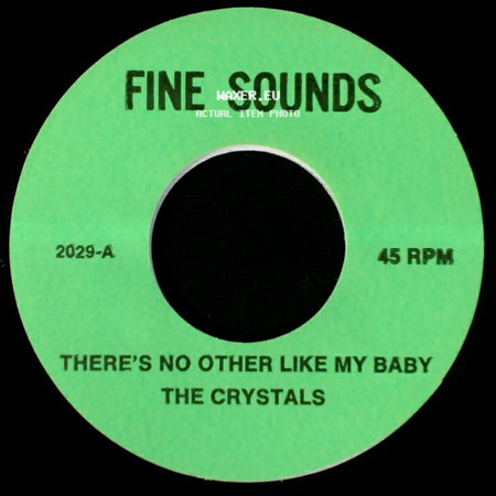 The Crystals / Peaches & Herb - There's No Other Like My Baby / I Pledge My Love side A