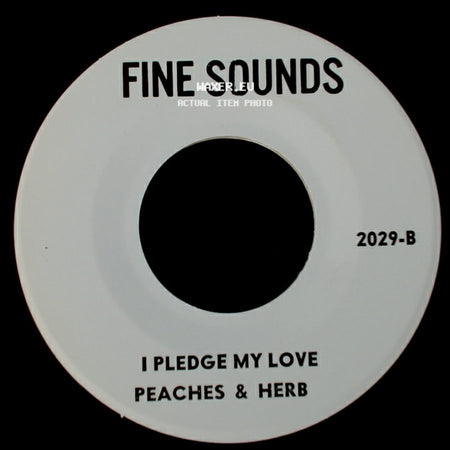 The Crystals / Peaches & Herb - There's No Other Like My Baby / I Pledge My Love side B
