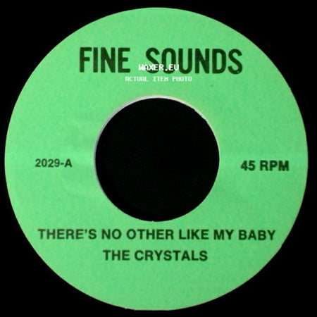 The Crystals / Peaches & Herb - There's No Other Like My Baby / I Pledge My Love side A