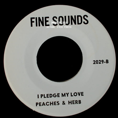The Crystals / Peaches & Herb - There's No Other Like My Baby / I Pledge My Love side B