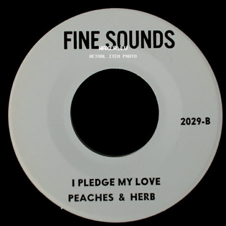 The Crystals / Peaches & Herb - There's No Other Like My Baby / I Pledge My Love side B