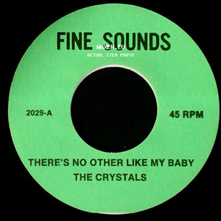 The Crystals / Peaches & Herb - There's No Other Like My Baby / I Pledge My Love side A