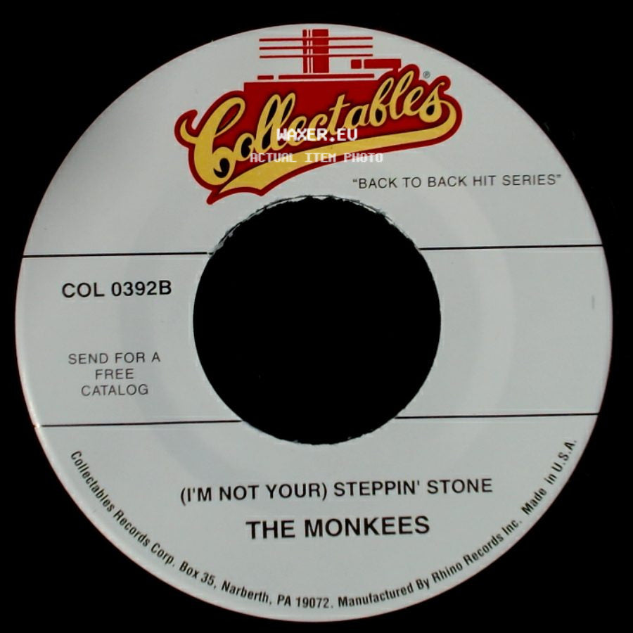 The Monkees - (I'm Not Your) Steppin' Stone / Valleri side A