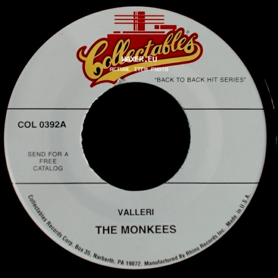 The Monkees - (I'm Not Your) Steppin' Stone / Valleri side B