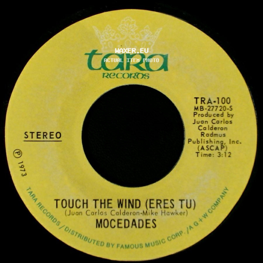 Mocedades - Touch The Wind (Eres Tu) / Eres Tu (Touch The Wind) side A