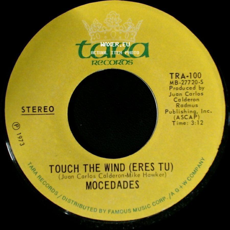 Mocedades - Touch The Wind (Eres Tu) / Eres Tu (Touch The Wind) side A
