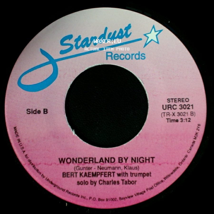 Domenico Modugno / Bert Kaempfert With Trumpet Solo By Charles Tabor - Volare (Nel Blu Dipinto Di Blu) / Wonderland By Night side B