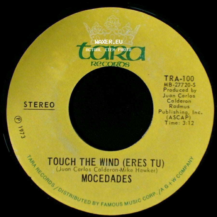 Mocedades - Touch The Wind (Eres Tu) / Eres Tu (Touch The Wind) side A