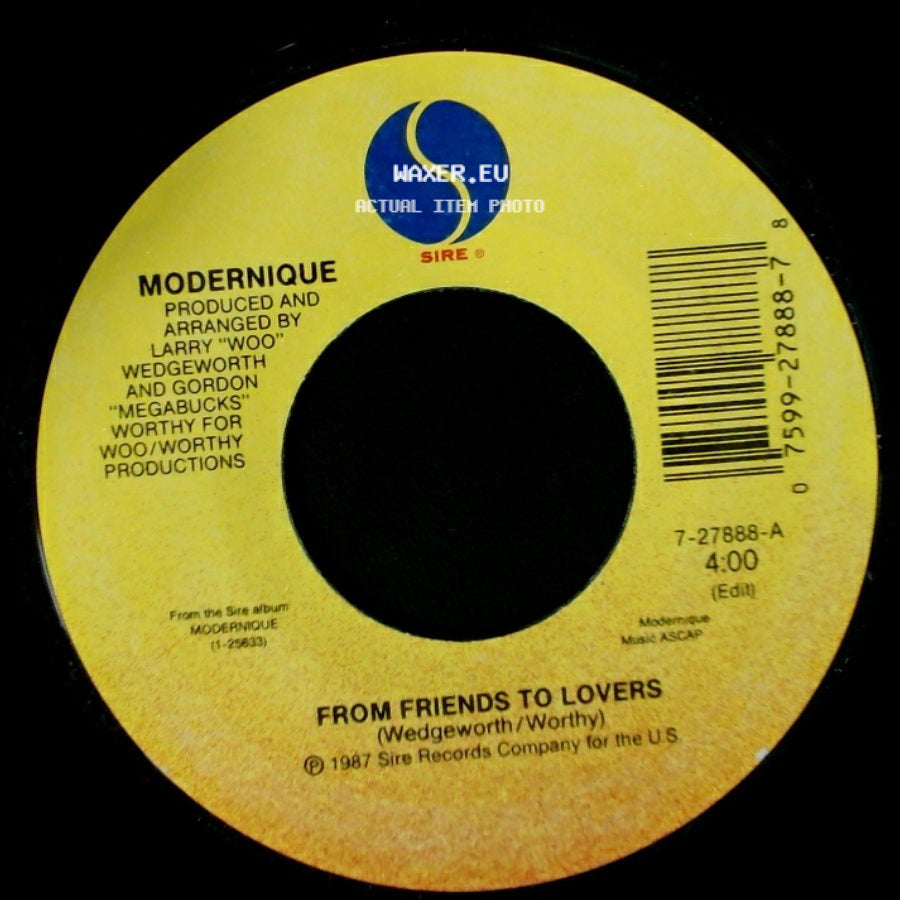 Modernique - So Much Love / From Friends To Lovers side B