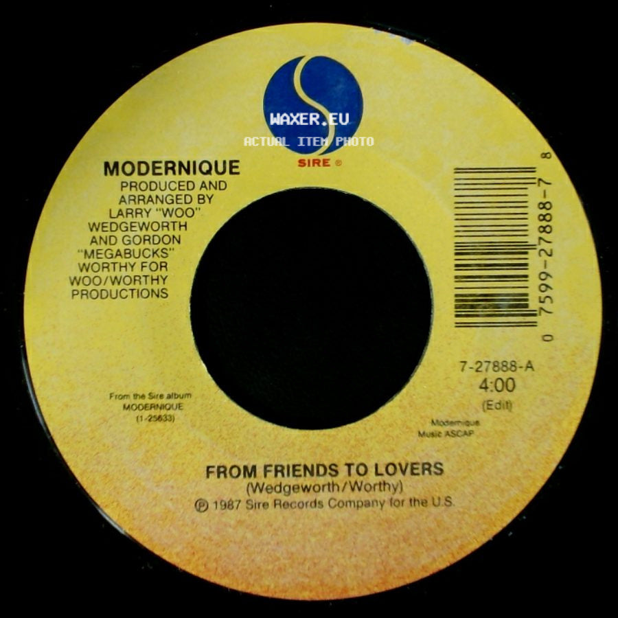 Modernique - So Much Love / From Friends To Lovers side B